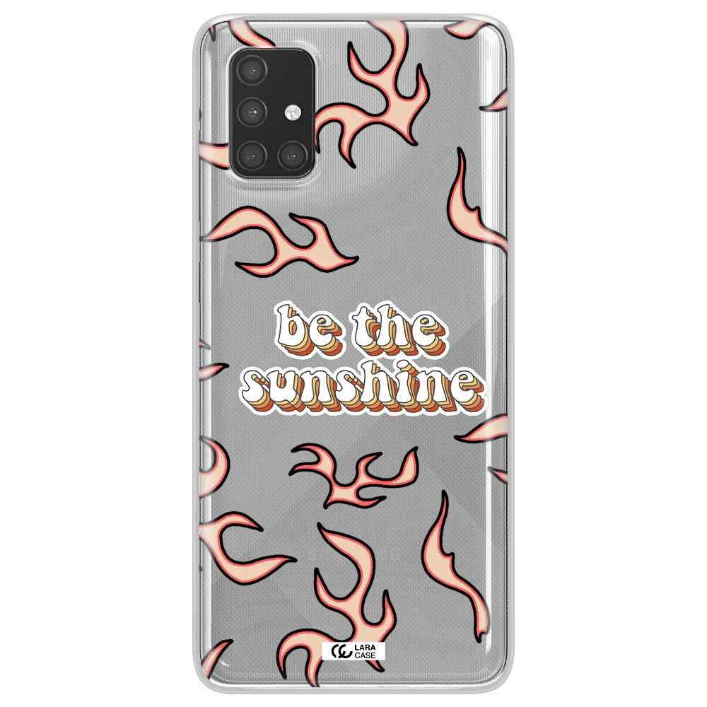 Be The Sunshine Samsung A71 Clear TPU Case