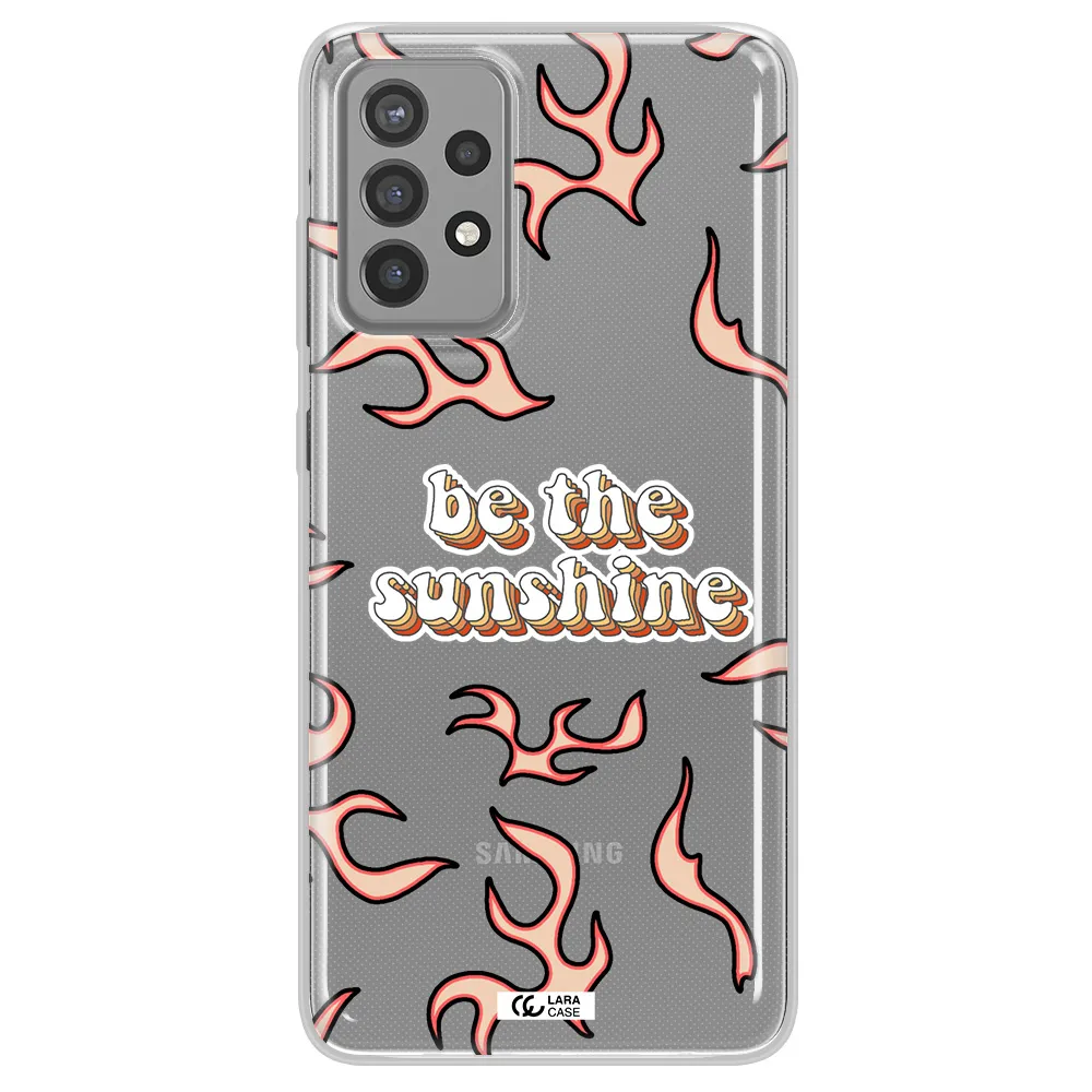 Be The Sunshine Samsung A72 Clear TPU Case