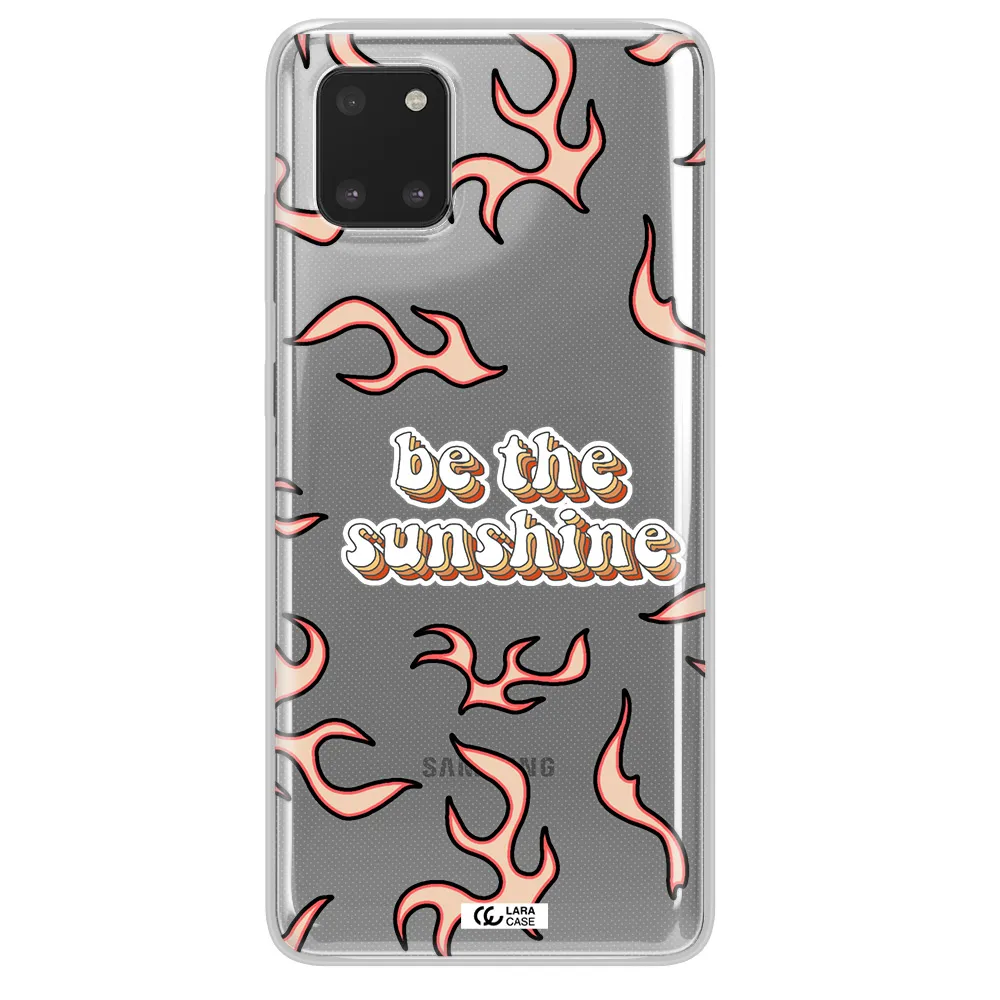 Be The Sunshine Samsung A81 Clear TPU Case
