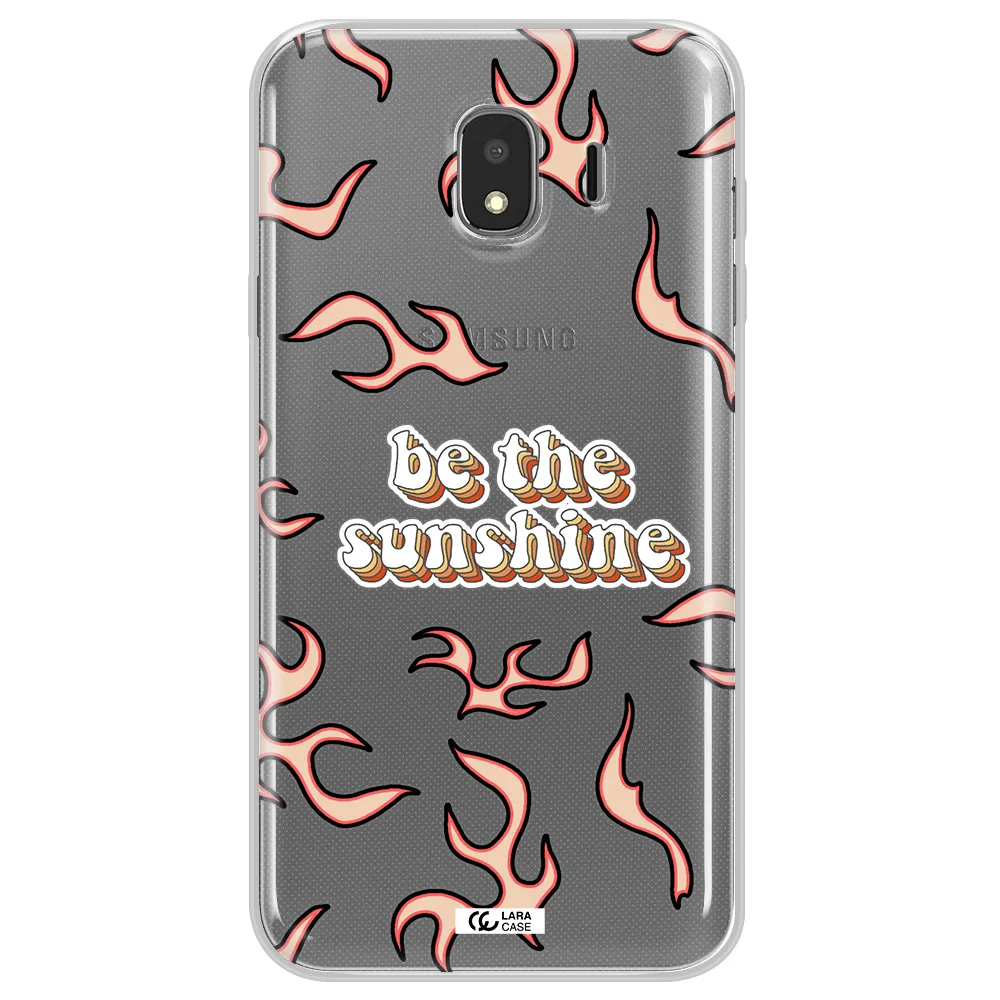Be The Sunshine Samsung J4 Clear TPU Case