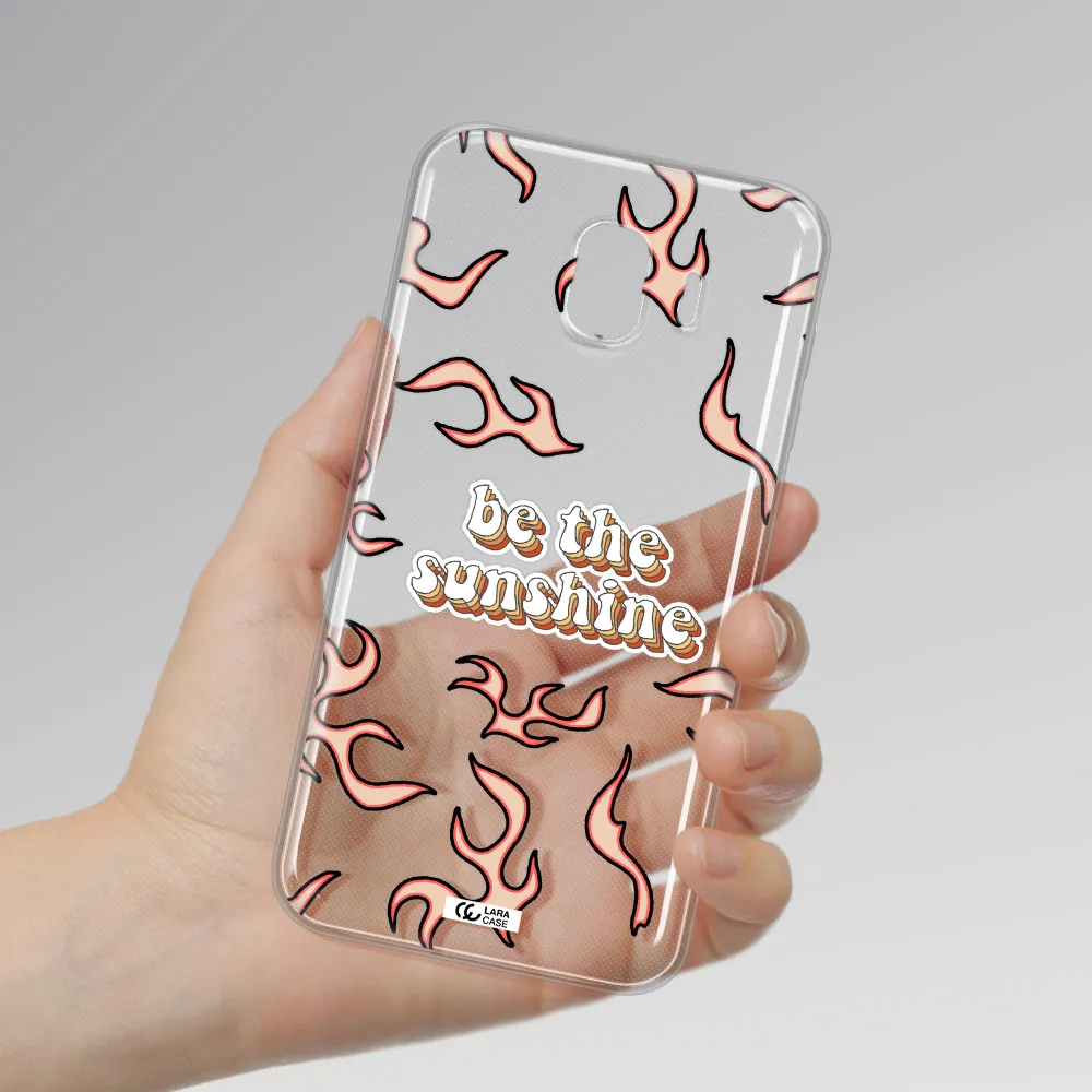 Be The Sunshine Samsung J4 Clear TPU Case
