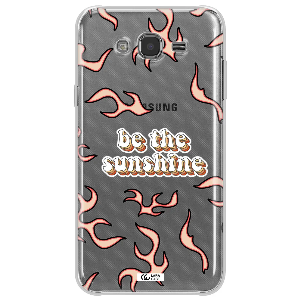Be The Sunshine Samsung J7 2015 Clear TPU Case