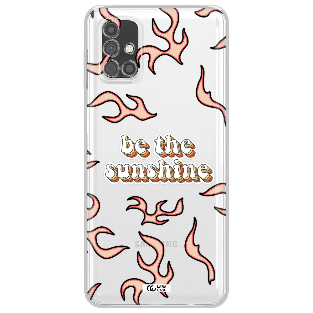 Be The Sunshine Samsung M51 Clear TPU Case