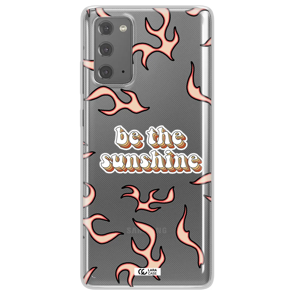 Be The Sunshine Samsung Note 20 Clear TPU Case
