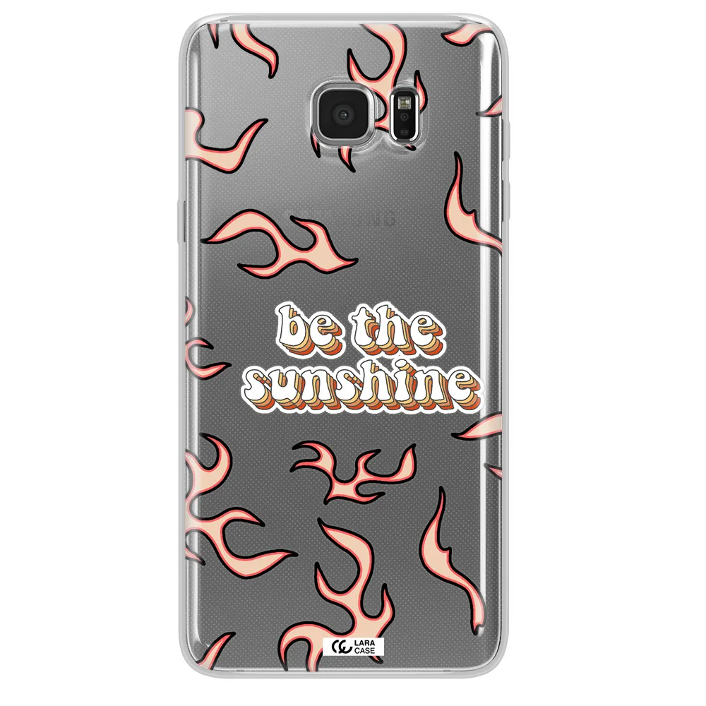 Be The Sunshine Samsung Note 5 Clear TPU Case