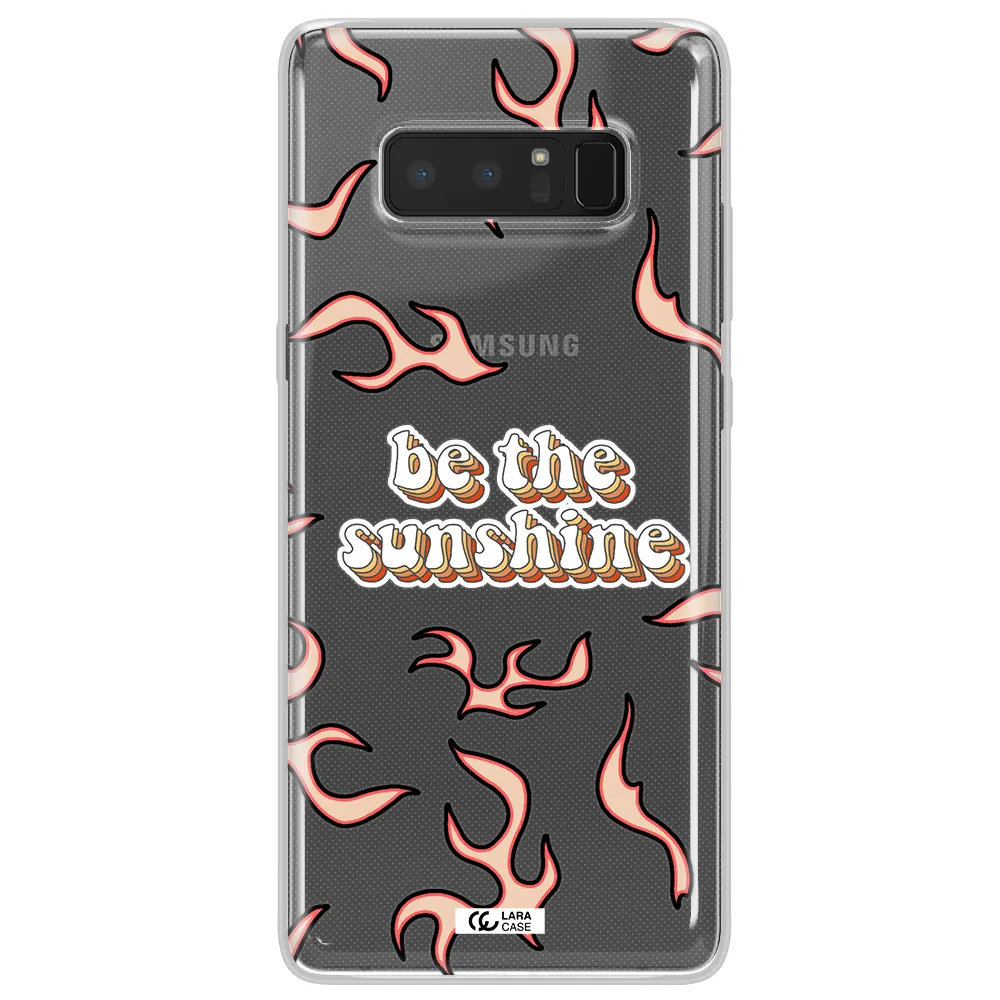 Be The Sunshine Samsung Note 8 Clear TPU Case