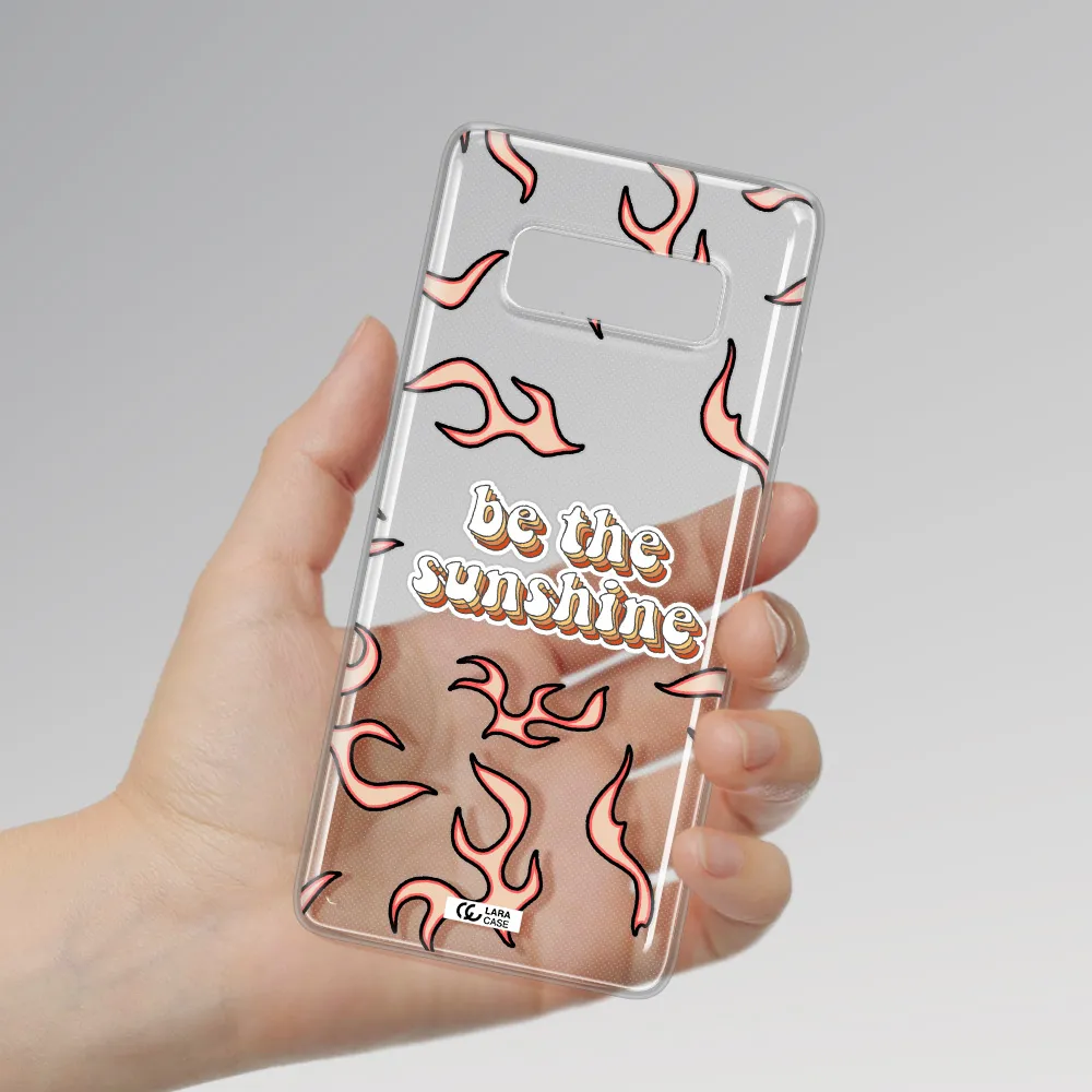 Be The Sunshine Samsung Note 8 Clear TPU Case