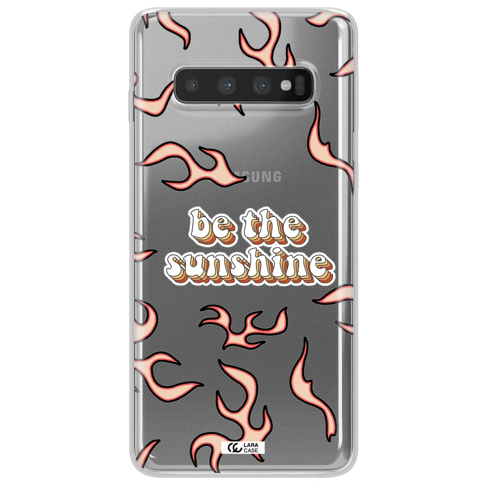 Be The Sunshine Samsung S10 Plus Clear TPU Case