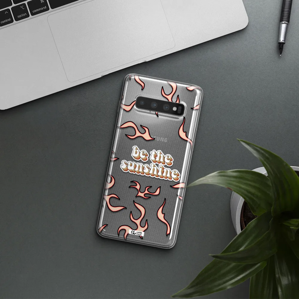 Be The Sunshine Samsung S10 Plus Clear TPU Case