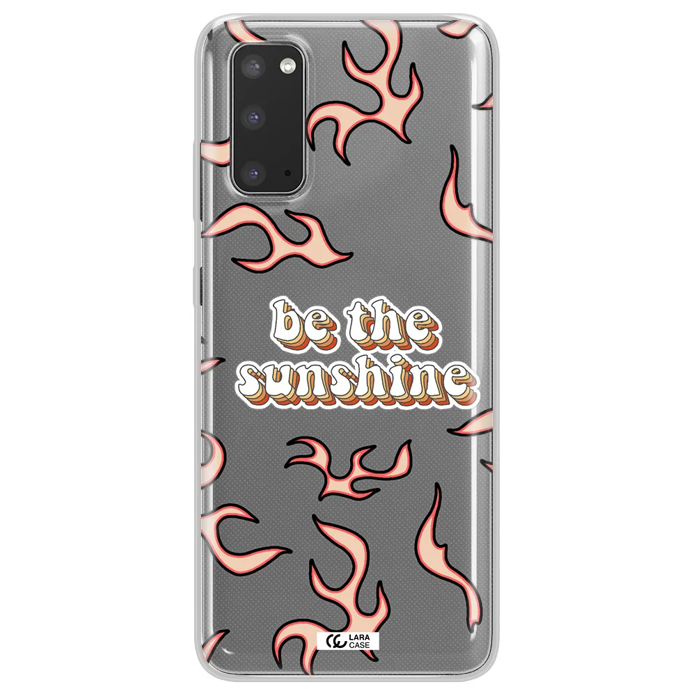Be The Sunshine Samsung S20 Clear TPU Case