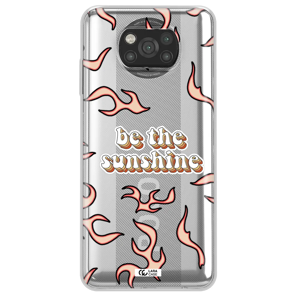 Be The Sunshine Xiaomi Poco X3 Clear TPU Case