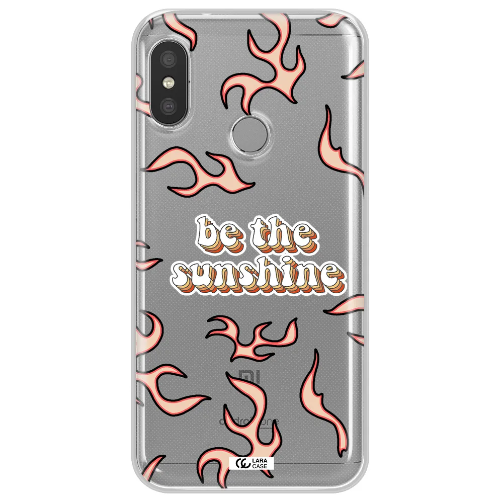 Be The Sunshine Xiaomi Redmi 6 Pro Clear TPU Case