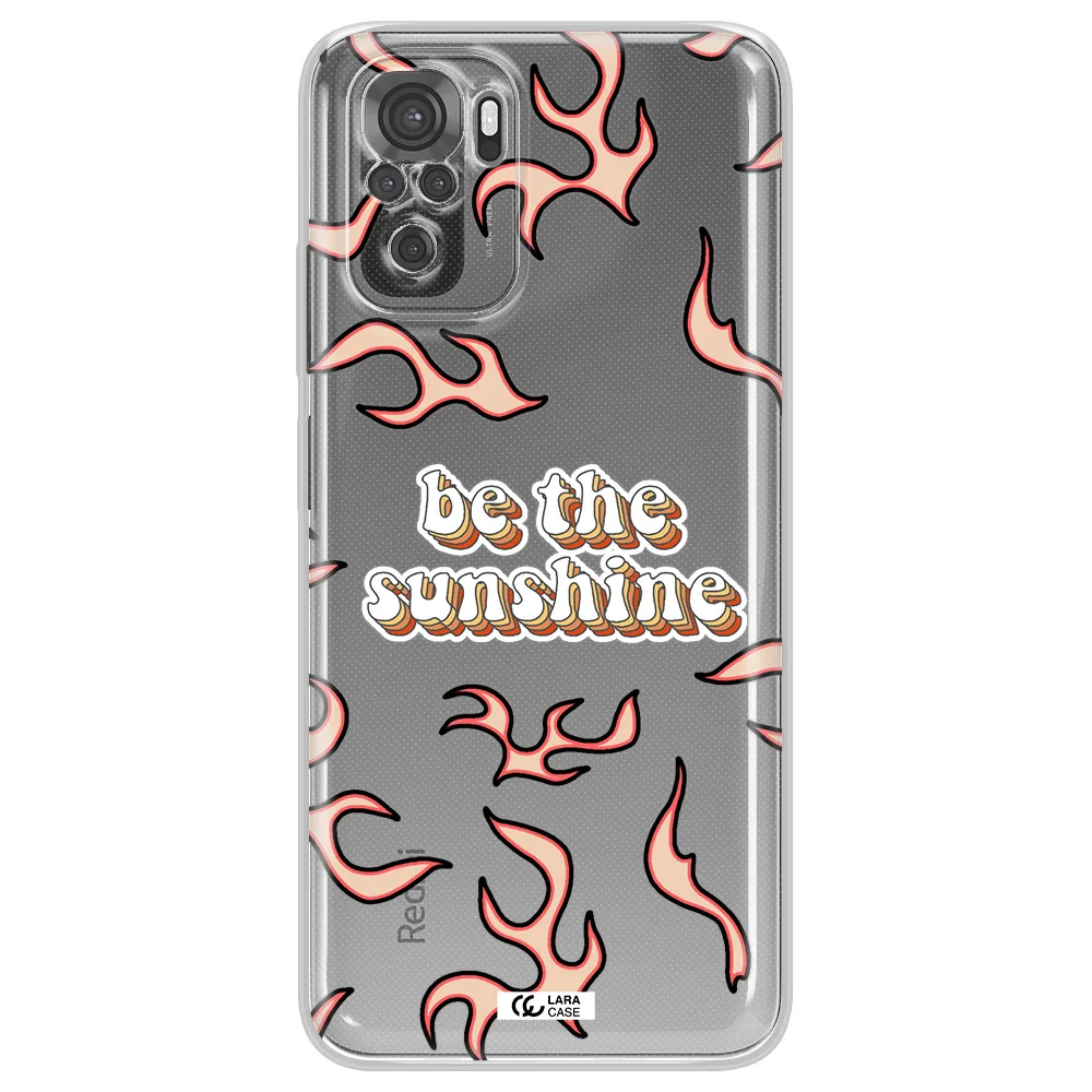 Be The Sunshine Xiaomi Redmi Note 10S Clear Tpu Case