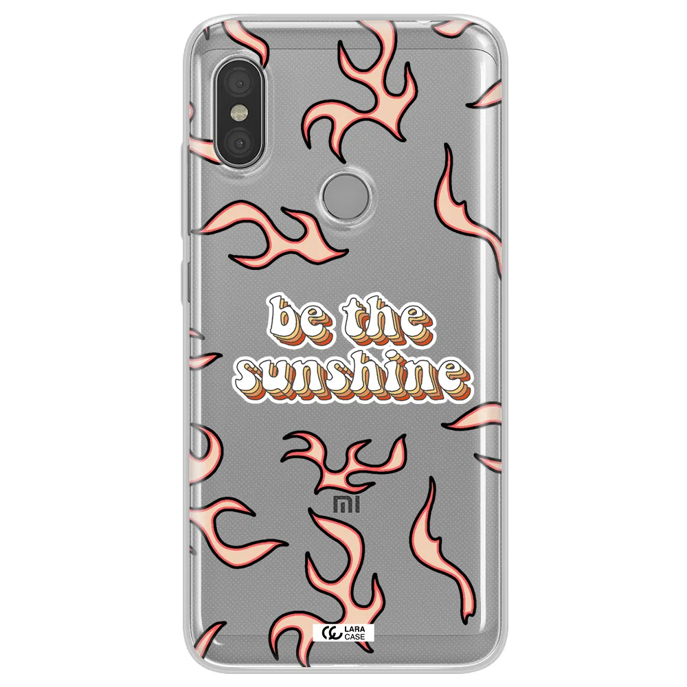 Be The Sunshine Xiaomi Redmi Note 6 Pro Clear TPU Case