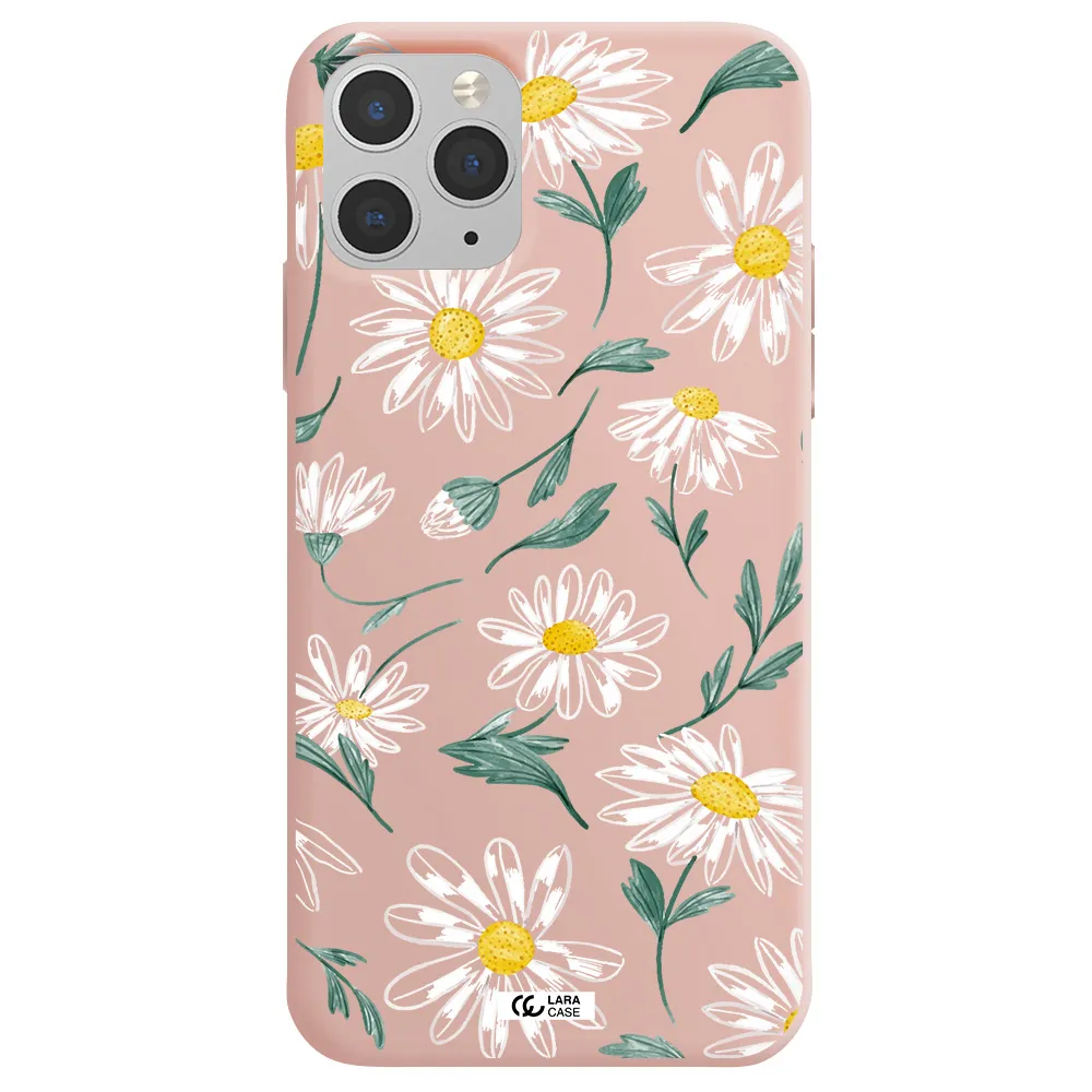 Papatia With Stem Apple iPhone 11 pro max Silicone pastel pink Case