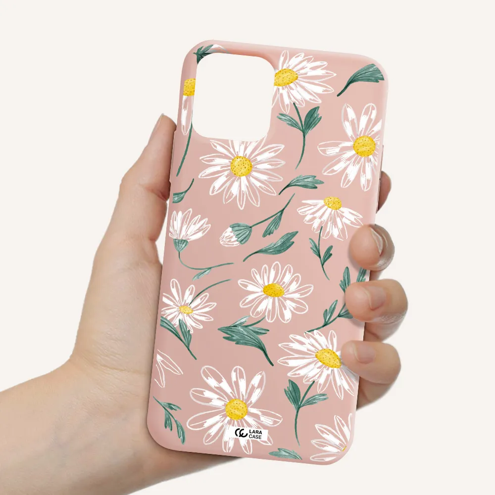 Papatia With Stem Apple iPhone 11 pro Silicone pastel pink Case