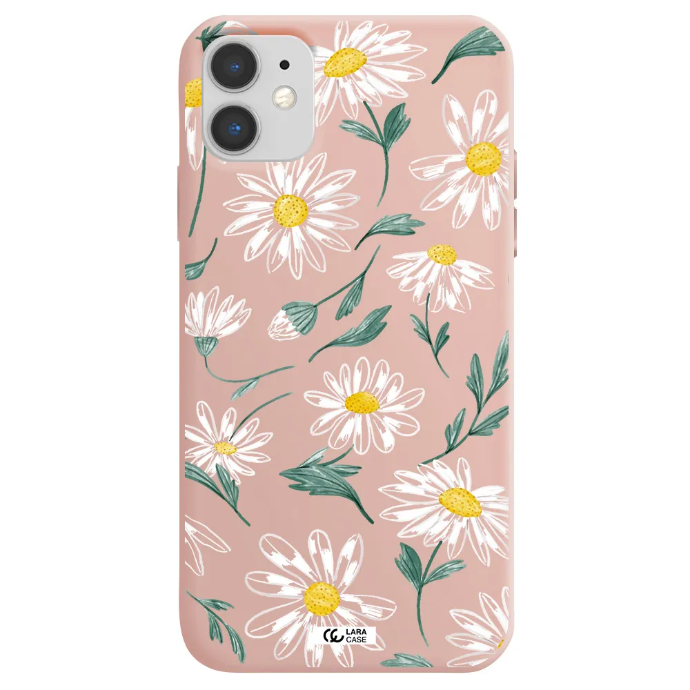 Papatia With Stem Apple iPhone 11 Silicone pastel pink Case