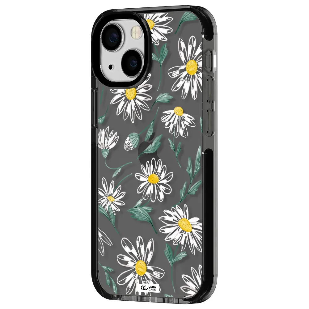 Papatia With Stem Apple iPhone 13 mini impact Smoke Black Case