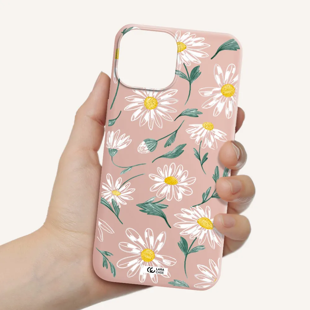 Papatia With Stem Apple iPhone 13 mini Silicone pastel pink Case