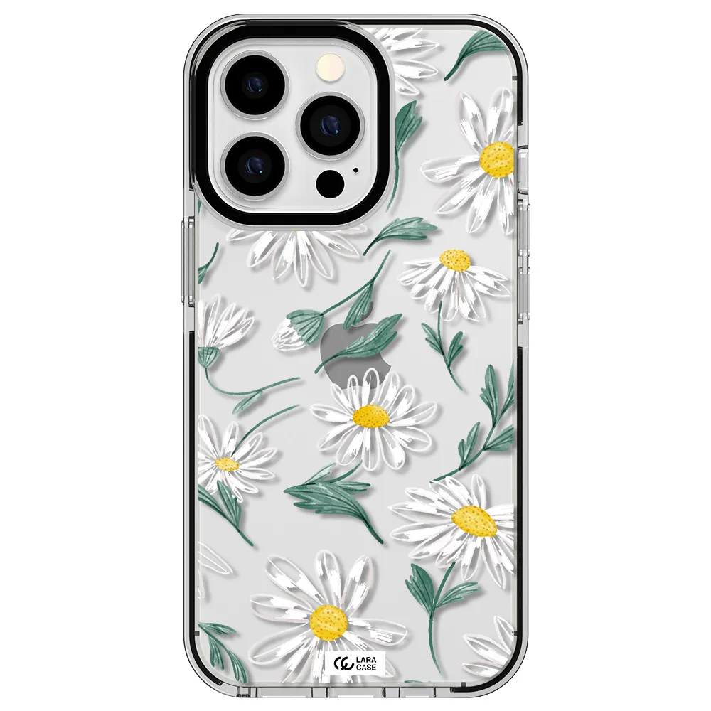 Papatia With Stem Apple iPhone 13 Pro impact black border Case