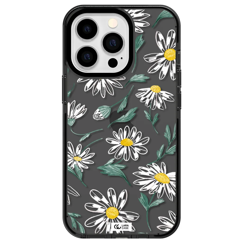Papatia With Stem Apple iPhone 13 Pro impact Smoke Black Case