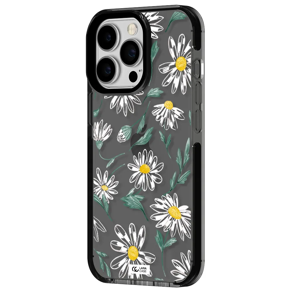 Papatia With Stem Apple iPhone 13 Pro impact Smoke Black Case