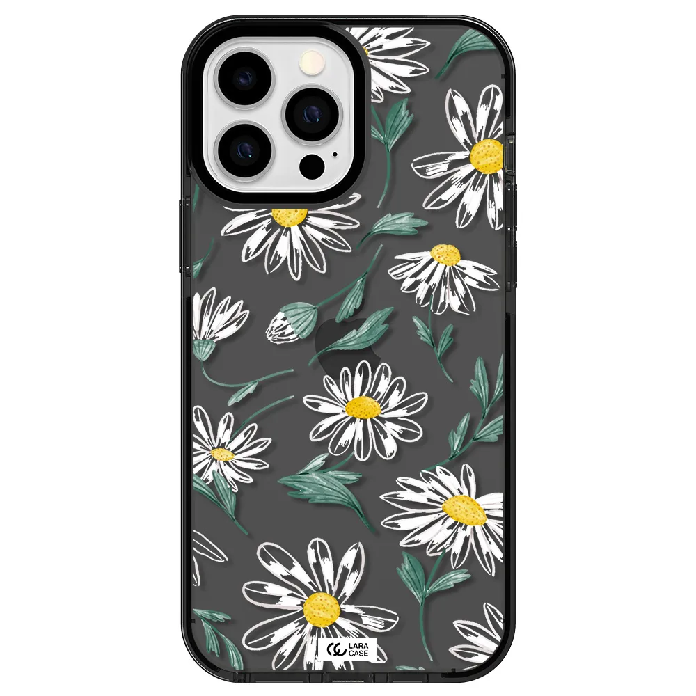 Papatia With Stem Apple iPhone 13 Pro Max impact Smoke Black Case