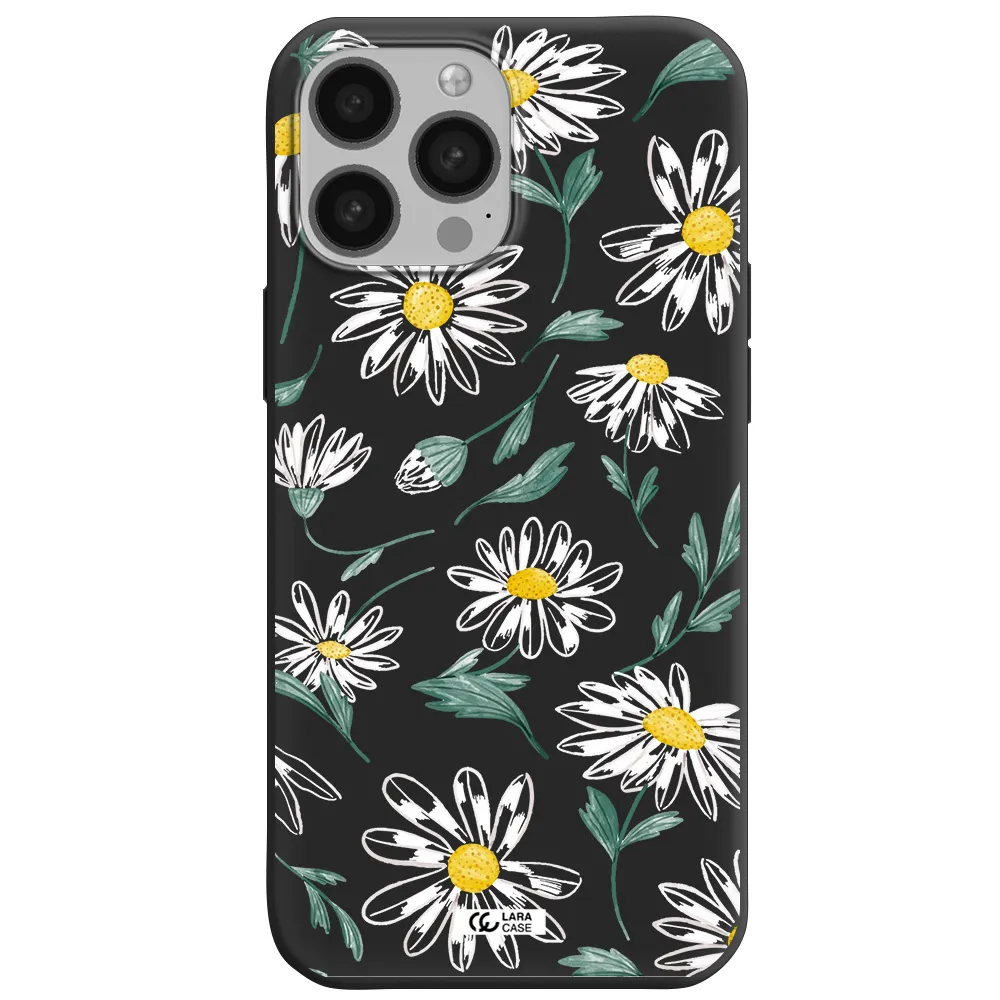 Papatia With Stem Apple iPhone 13 Pro Silicone black Case