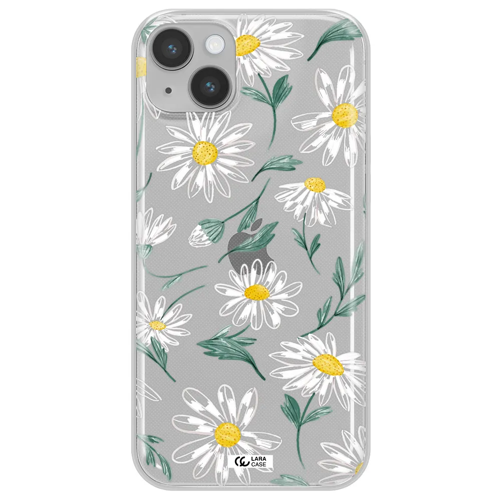 Papatia With Stem Apple iPhone 14 plus Clear TPU Case