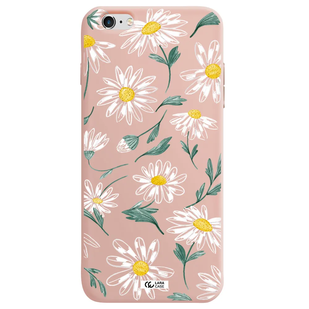 Papatia With Stem Apple iPhone 6 plus Silicone pastel pink Case