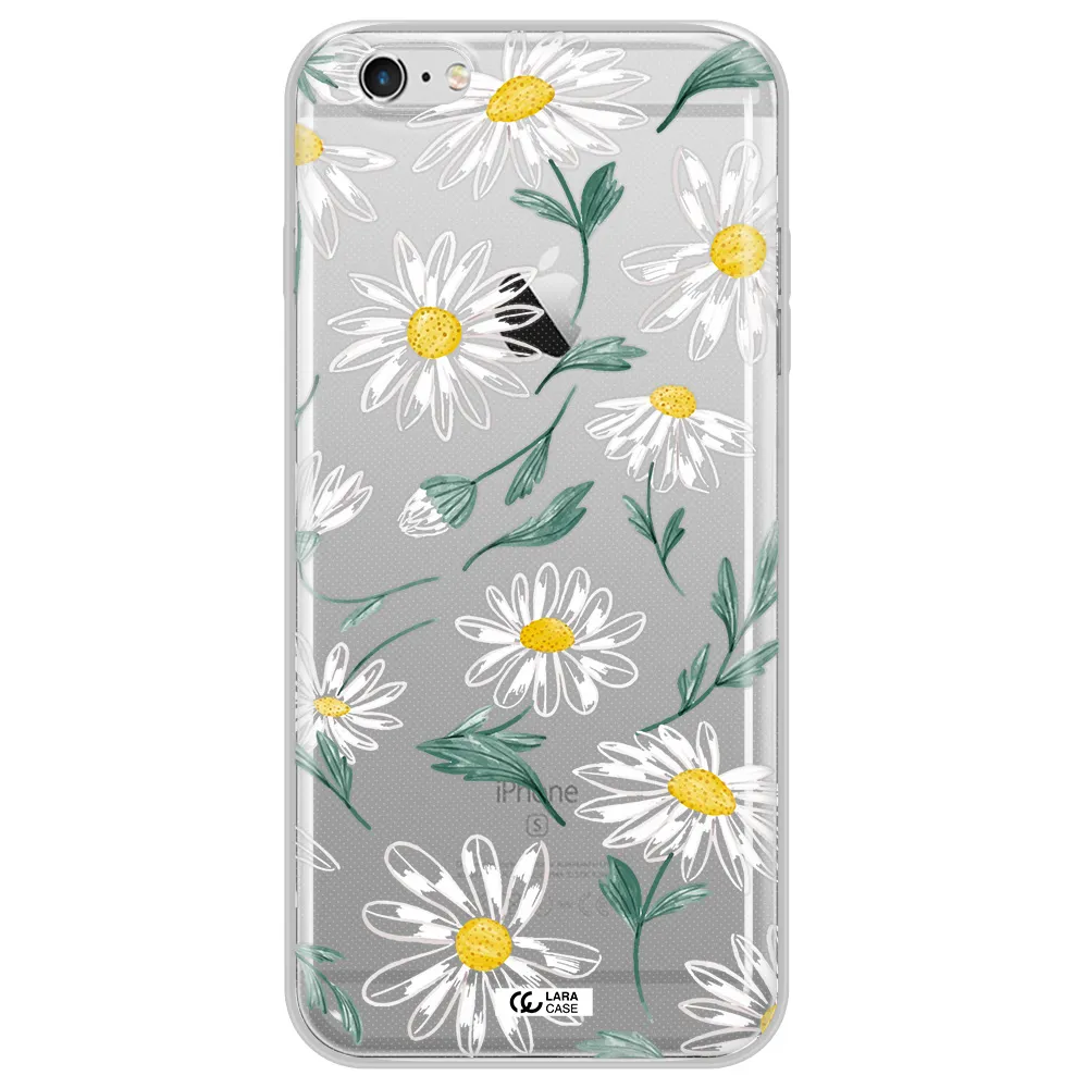 Papatia With Stem Apple iPhone 6 s plus Clear TPU Case