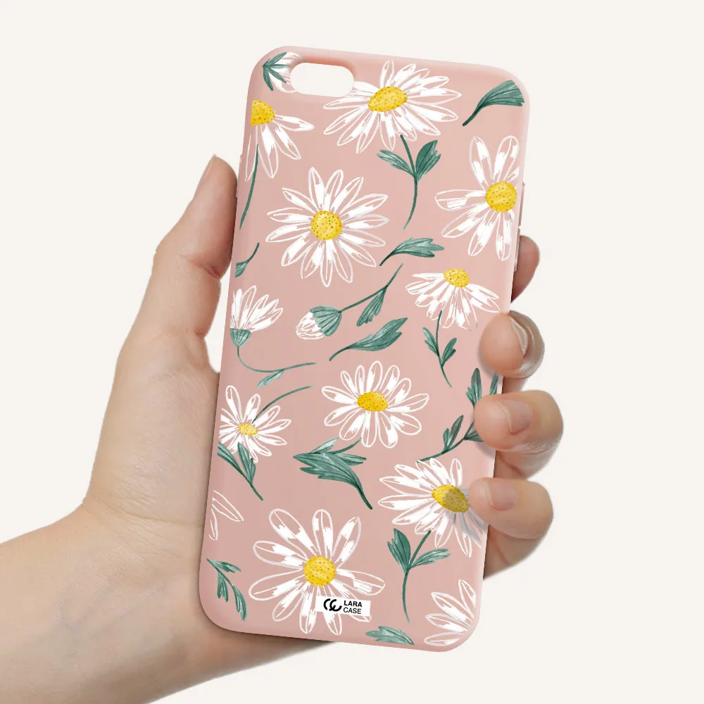 Papatia With Stem Apple iPhone 6 s plus Silicone pastel pink Case