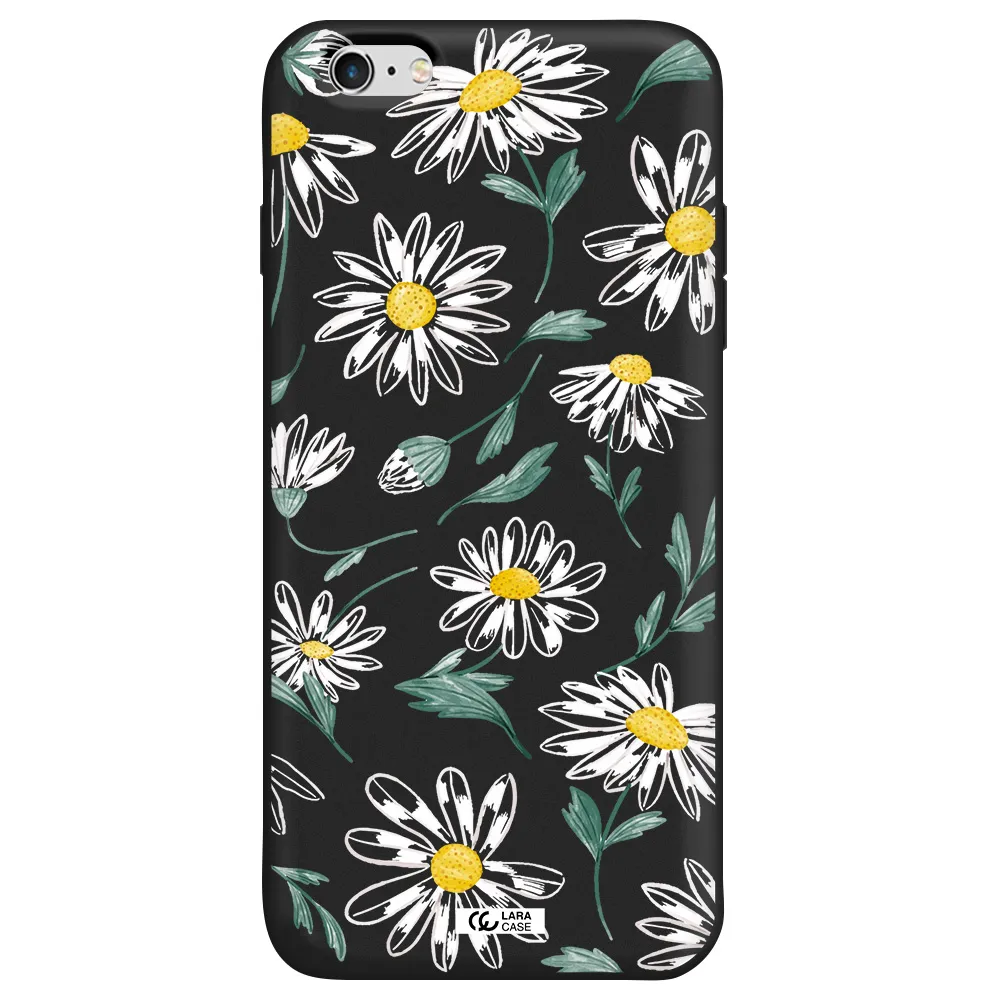 Papatia With Stem Apple iPhone 6S Silicone black Case
