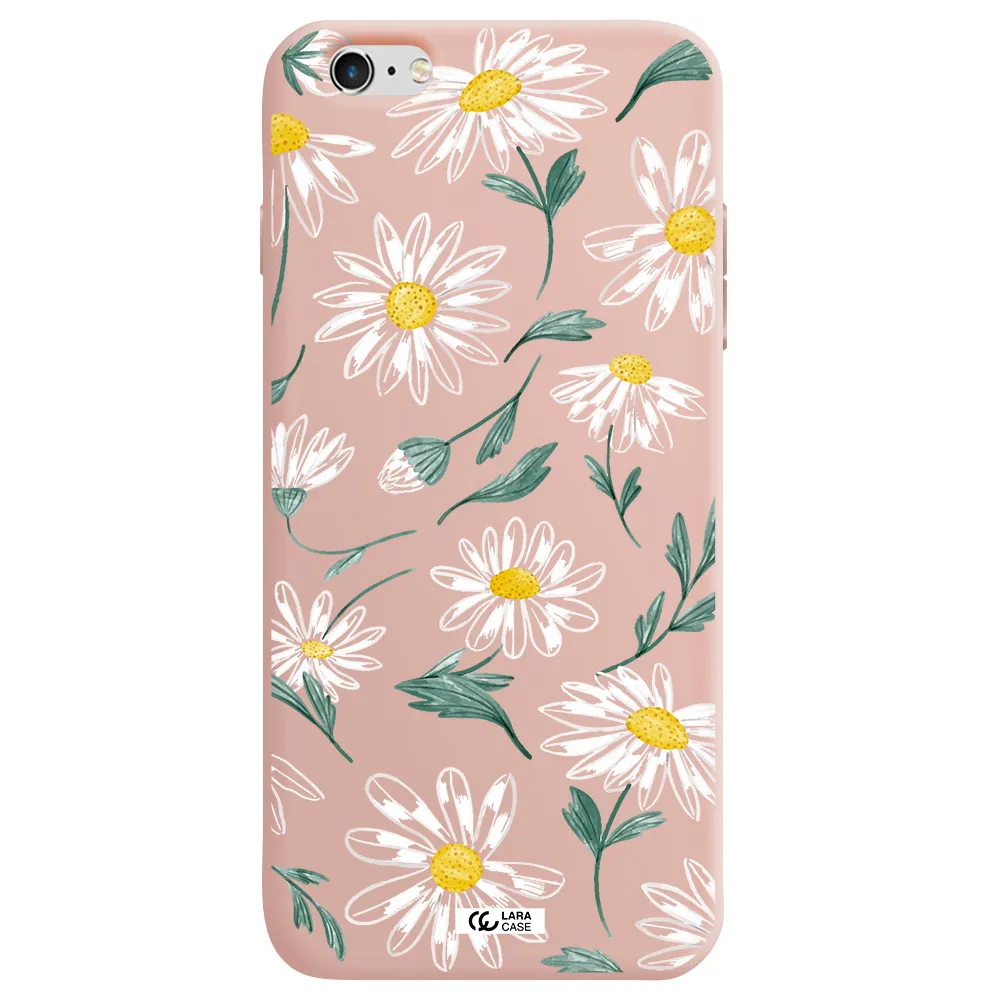 Papatia With Stem Apple iPhone 6S Silicone pastel pink Case