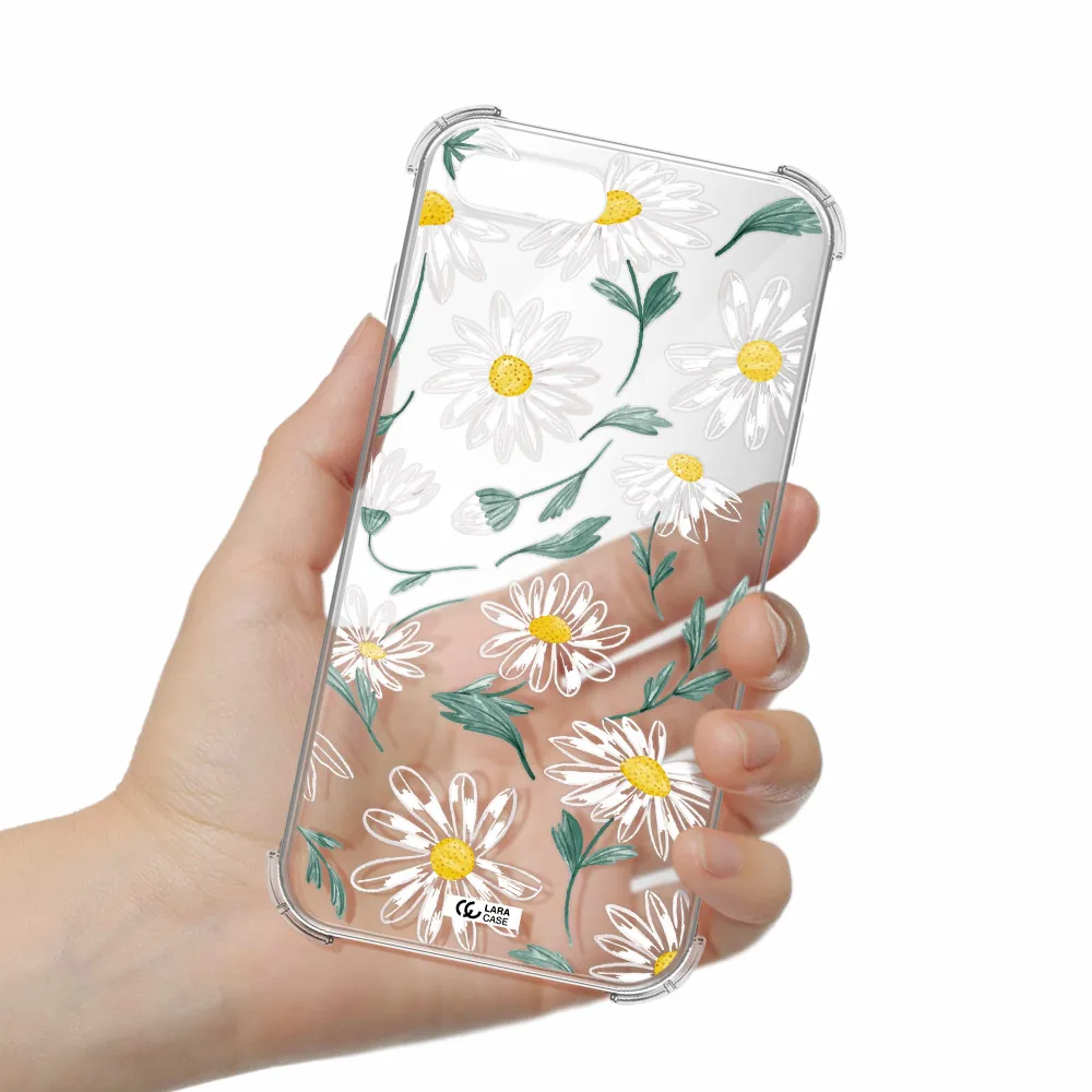 Papatia With Stem Apple iPhone 8 plus Clear PC Case