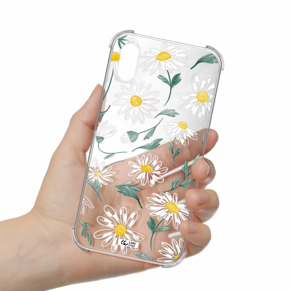 Papatia With Stem Apple iPhone X Clear PC Case