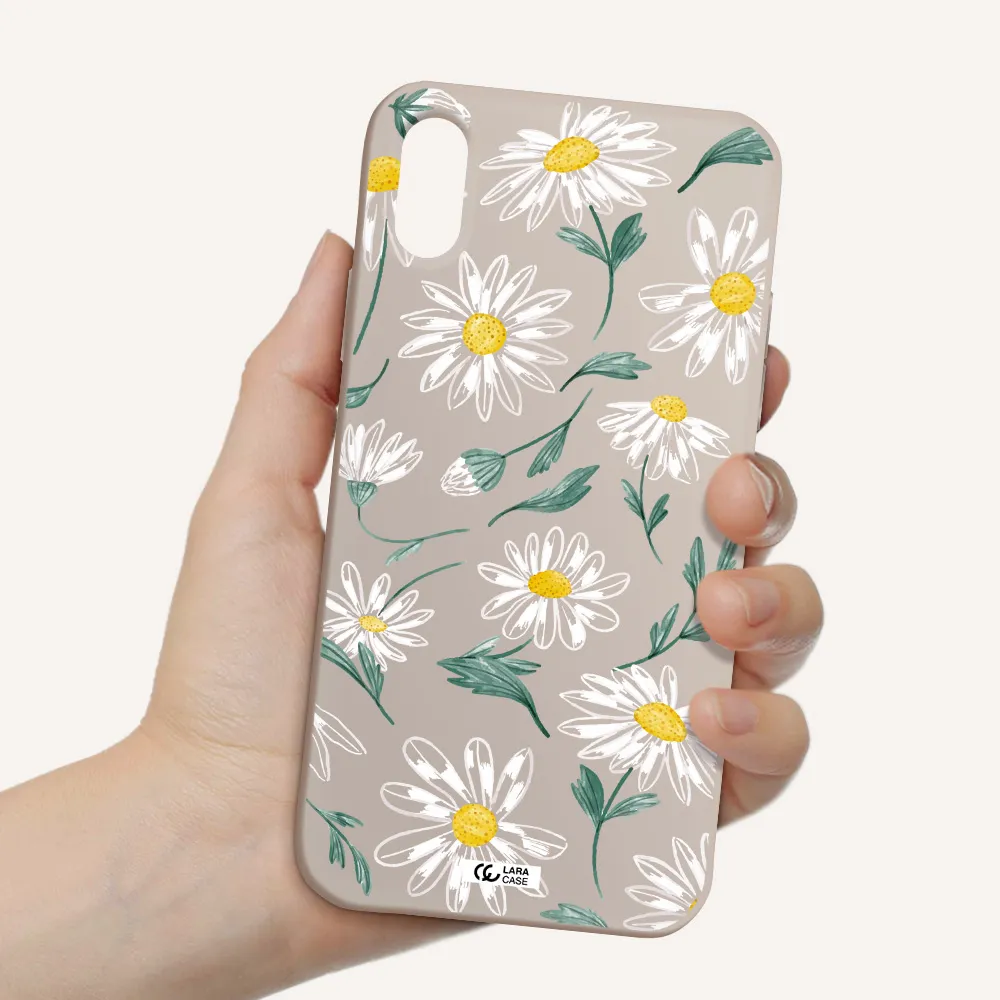 Papatia With Stem Apple iPhone X Silicone Stone Case