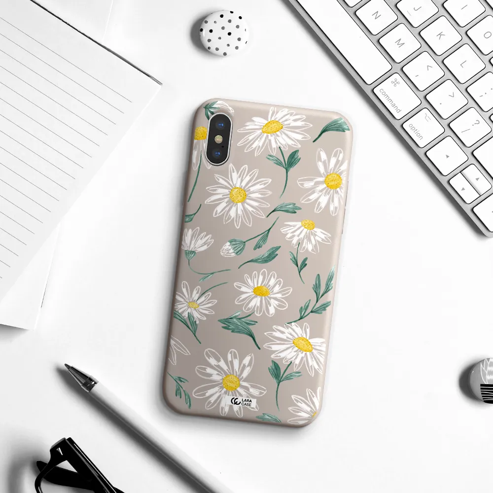 Papatia With Stem Apple iPhone X Silicone Stone Case