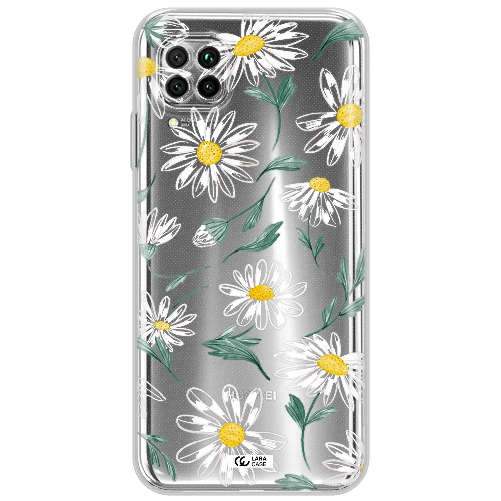 Papatia With Stem Huawei Nova 7I Clear Tpu Case