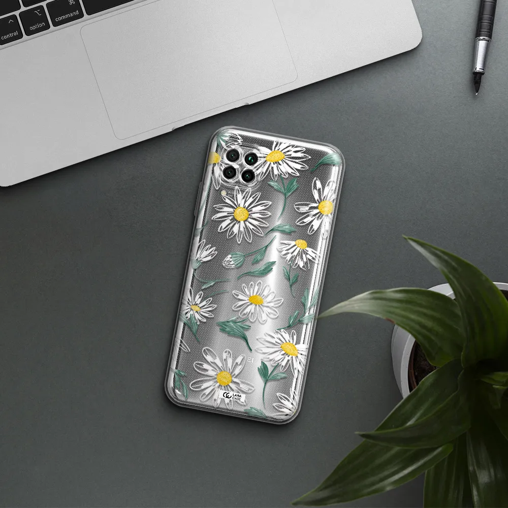 Papatia With Stem Huawei Nova 7I Clear Tpu Case