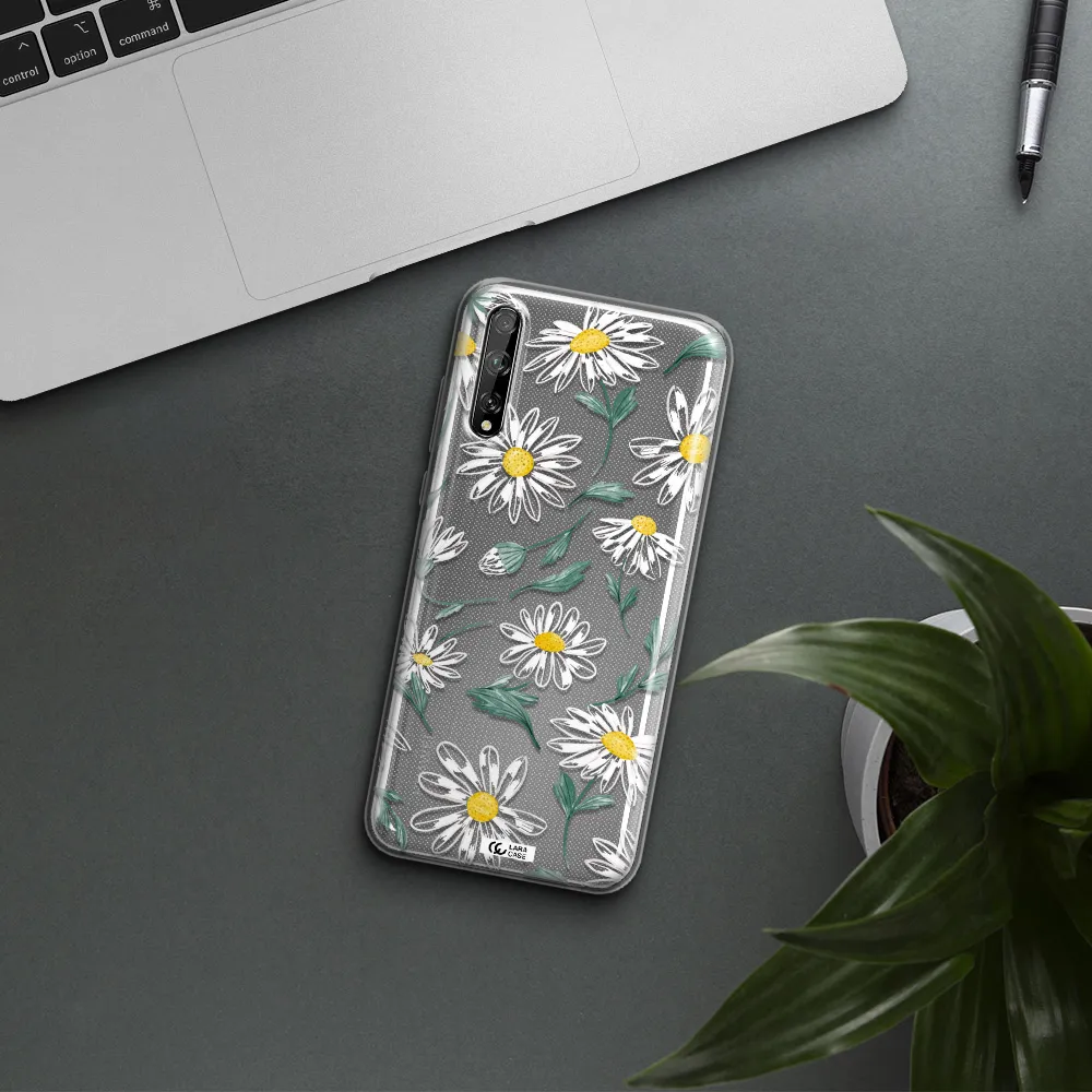 Papatia With Stem Huawei P Smart S Clear TPU Case