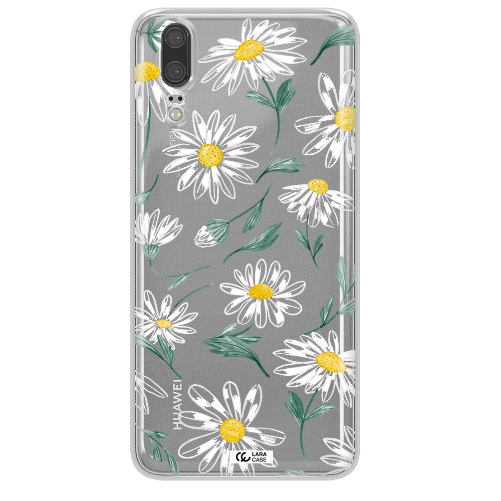 Papatia With Stem Huawei P20 Clear TPU Case