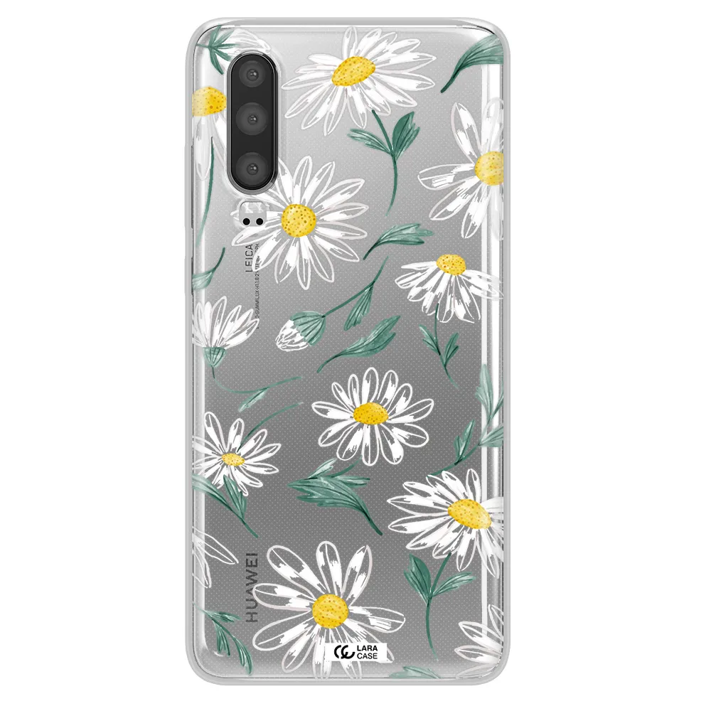 Papatia With Stem Huawei P30 Clear TPU Case