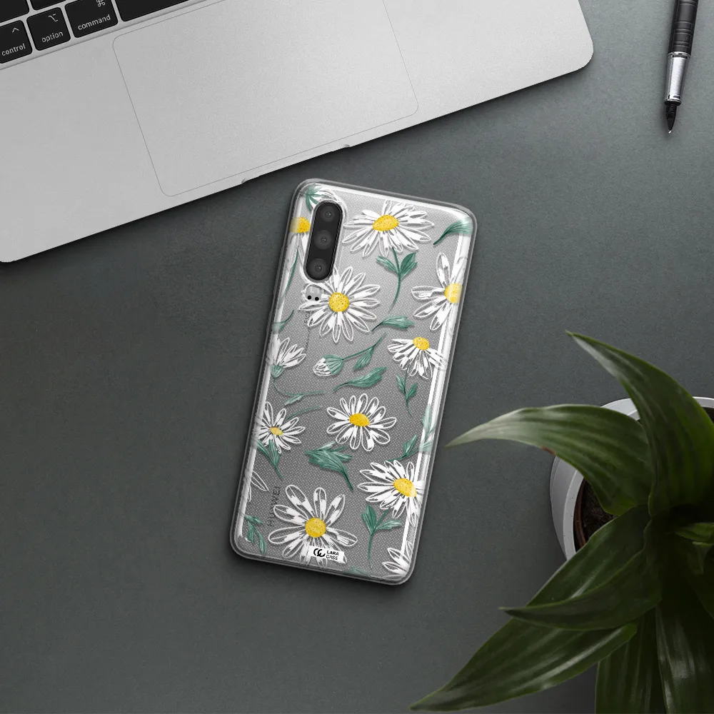 Papatia With Stem Huawei P30 Clear TPU Case