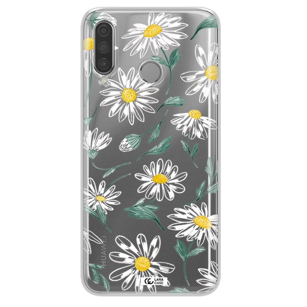 Papatia With Stem Huawei P30 Lite Clear TPU Case