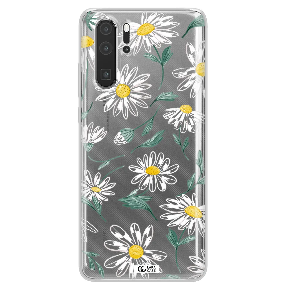 Papatia With Stem Huawei P30 Pro Clear TPU Case