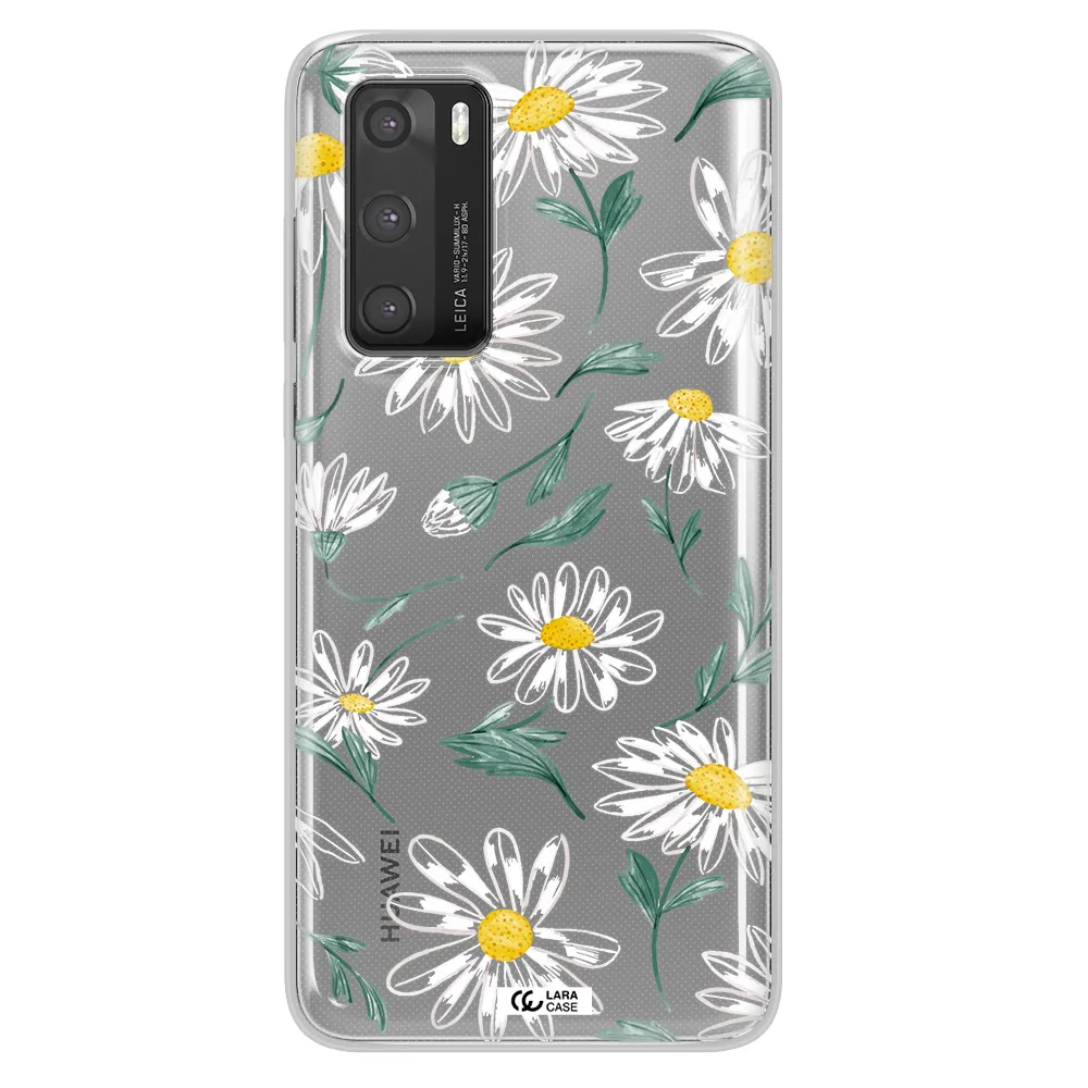 Papatia With Stem Huawei P40 Clear TPU Case