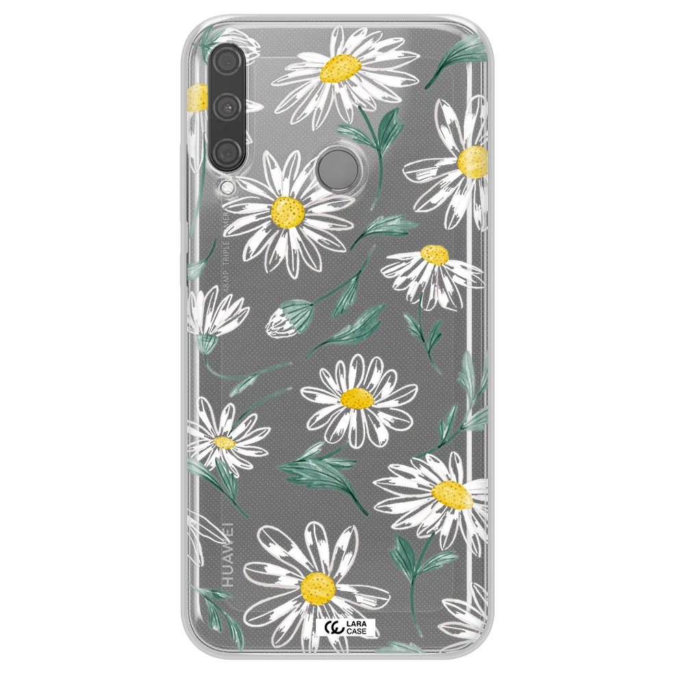 Papatia With Stem Huawei P40 Lite E Clear TPU Case