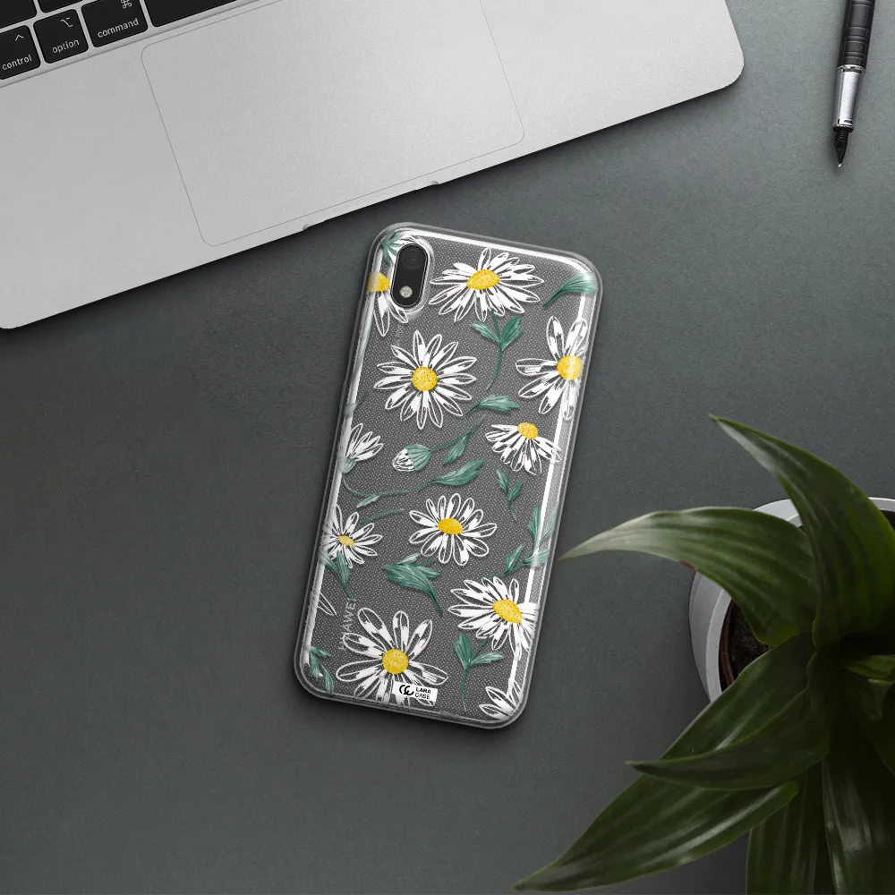 Papatia With Stem Huawei Y5 2019 Clear TPU Case