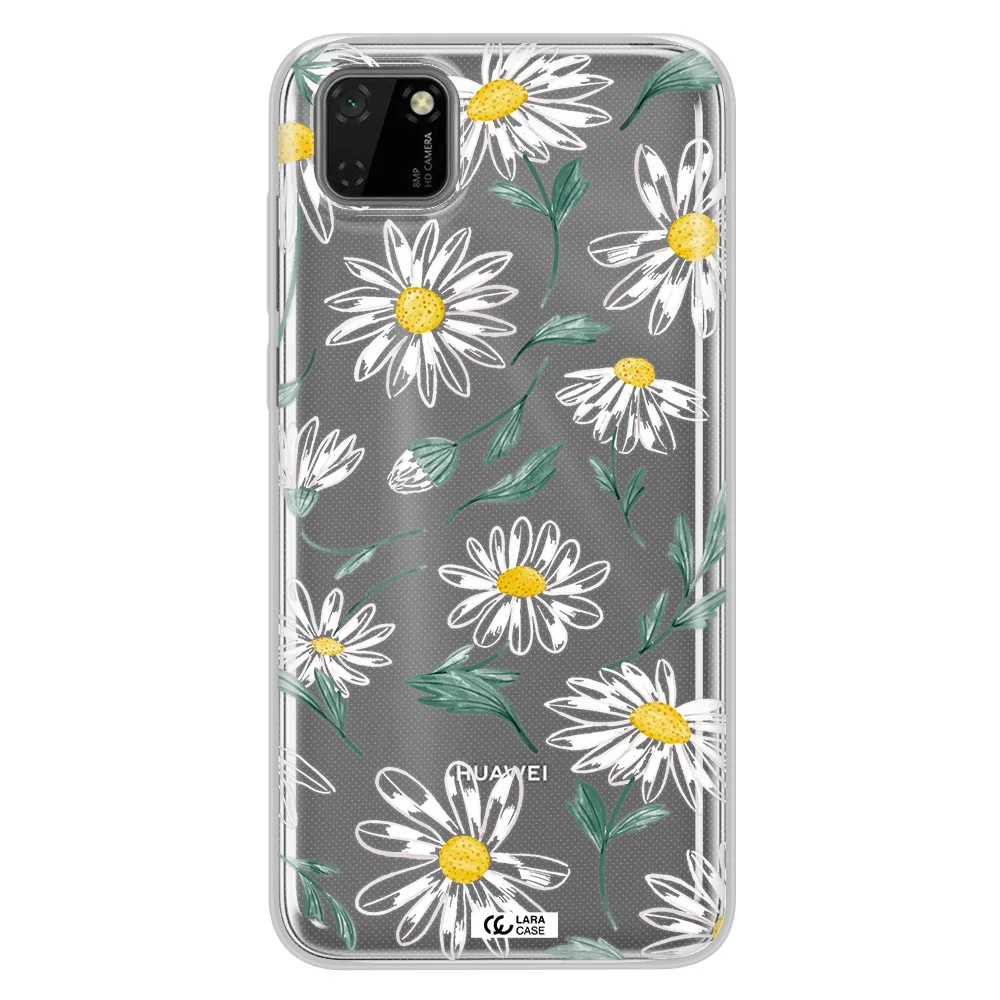 Papatia With Stem Huawei Y5P Clear TPU Case